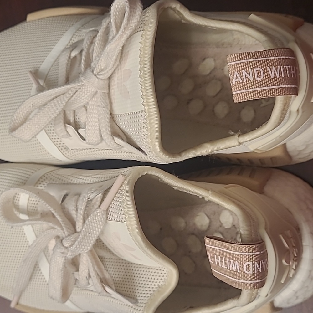 Adidas Wmns NMD_R1 Chalk White. Size 6.5 Womens - Picture 7 of 8